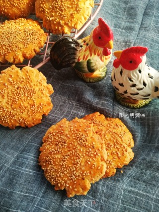 【河南】芝麻香酥饼的做法步骤：17