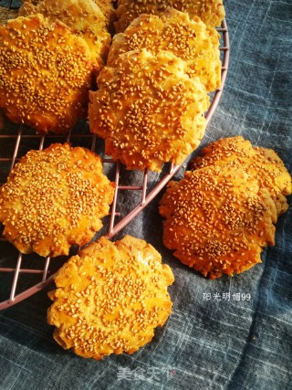 【河南】芝麻香酥饼的做法步骤：18