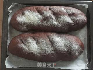 【东北】可可麻薯软欧包的做法步骤：17