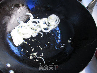 【河南】百合炒紫背菜的做法步骤：4