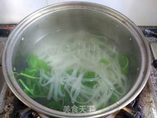 辣拌米粉的做法步骤：2