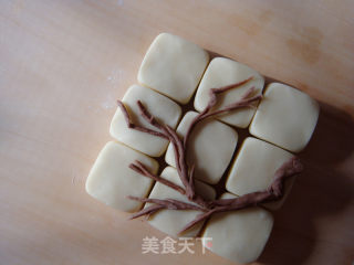 【中国】创意中式白皮酥点心之红梅报春的做法步骤：25