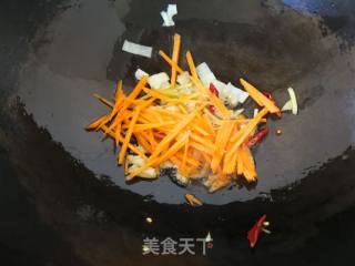 【烟台】青椒肉丝的做法步骤：3
