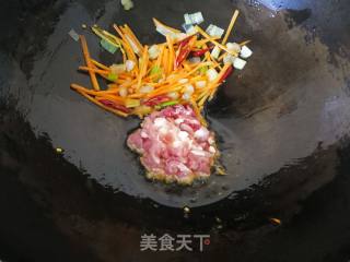 【烟台】青椒肉丝的做法步骤：4