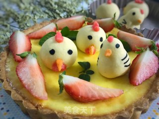 小鸡烧果子乳酪挞的做法步骤：17