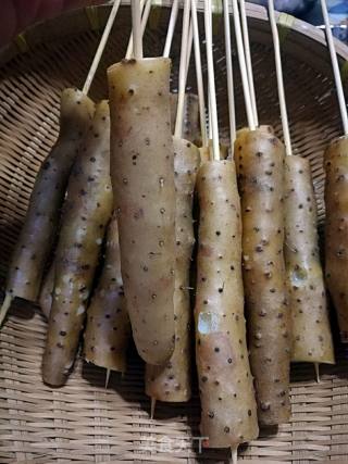 冰糖葫芦之麻山药版的做法步骤：2
