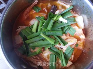 【闽南】猪血糕炖白菜的做法步骤：6