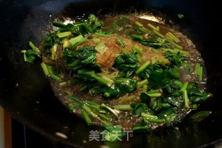 【北京】菠菜粉丝的做法步骤：7