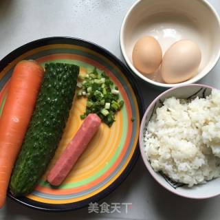 【江苏】米饭饼的做法步骤：1