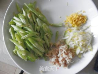【开封】豆角素卤面的做法步骤：1