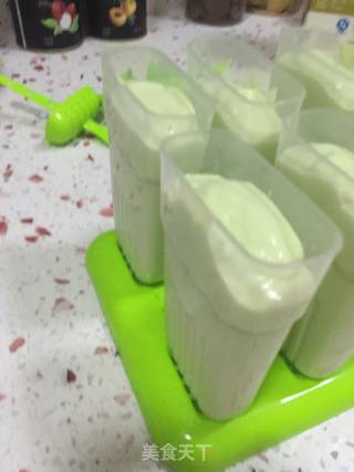 牛油果雪糕的做法步骤：3