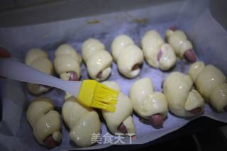 【北京】香肠小餐包的做法步骤：15