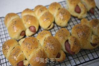 【北京】香肠小餐包的做法步骤：19