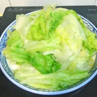 【广东】白灼西生菜的做法步骤：6