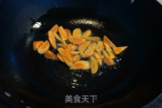 【北京】素炒茭白胡萝卜的做法步骤：5