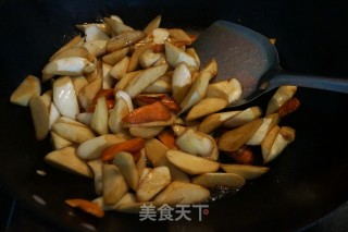 【北京】素炒茭白胡萝卜的做法步骤：7