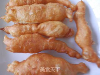 【开封】自制健康油条的做法步骤：6