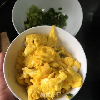 【龙岩永定】肉末鸡蛋青菜米粉的做法步骤：9