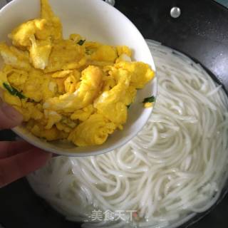 【龙岩永定】肉末鸡蛋青菜米粉的做法步骤：17