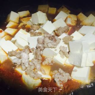 麻婆豆腐的做法步骤：6