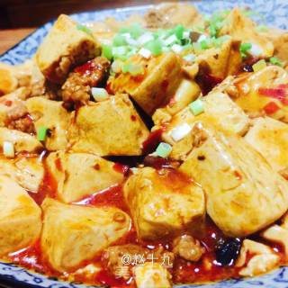 麻婆豆腐的做法步骤：9