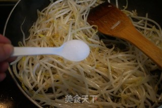 【北京】醋炒豆芽菜的做法步骤：7