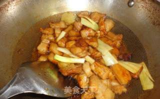 【东北】东北红烧肉炖粉条的做法步骤：5