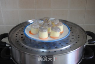 【广西】鲜虾玉子蒸的做法步骤：5