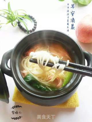 【山东】砂锅煮面的做法步骤：6
