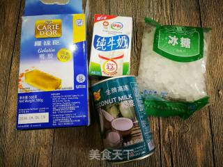 椰奶糕的做法步骤：1
