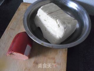 【东北】蚝油烧豆腐的做法步骤：1
