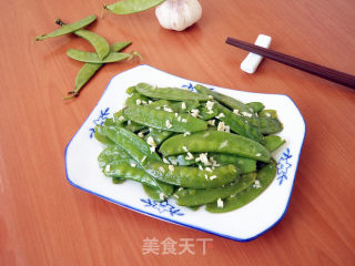 【天津】蒜蓉荷兰豆的做法步骤：8