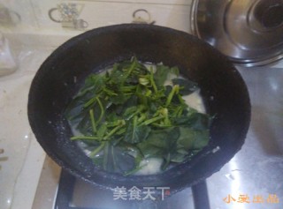 【陕西】老榆林菠菜焖肉丝的做法步骤：9