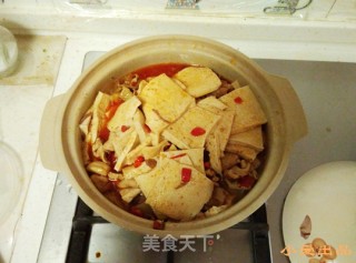 【陕西】千叶豆腐煲的做法步骤：7