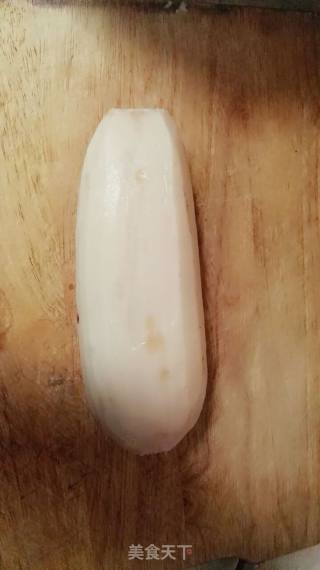 玫瑰糯米莲藕的做法步骤：2
