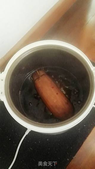 玫瑰糯米莲藕的做法步骤：8