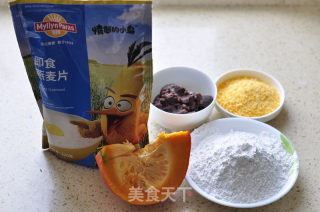 燕麦南瓜饼的做法步骤：1