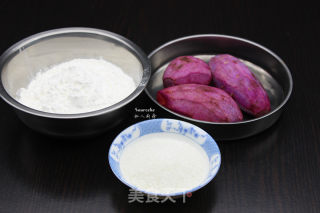 【广州】紫薯汤圆的做法步骤：1