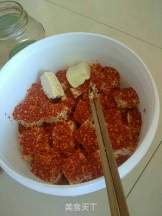 【湖南】地方特色霉豆腐的做法步骤：2