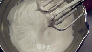 水果清香之香橙戚风蛋糕的做法步骤：7