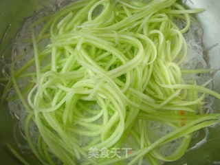 【河北】粉丝黄瓜的做法步骤：4