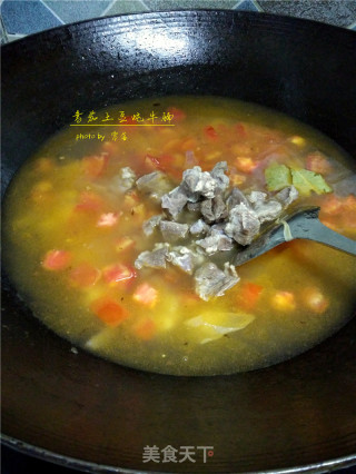 【四川】番茄土豆炖牛腩的做法步骤：11