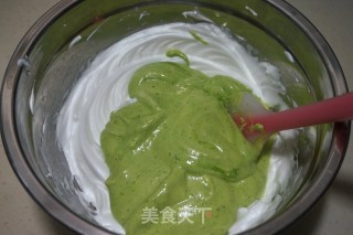 【北京】菠菜戚风蛋糕的做法步骤：16