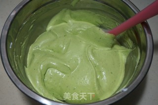 【北京】菠菜戚风蛋糕的做法步骤：17