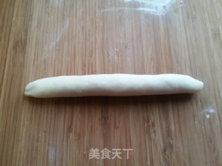 【台州】香肠肉松排包的做法步骤：6