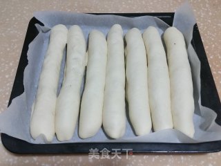 【台州】香肠肉松排包的做法步骤：9