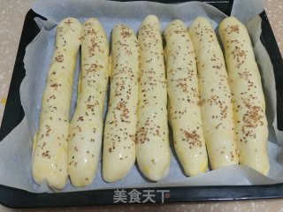 【台州】香肠肉松排包的做法步骤：11