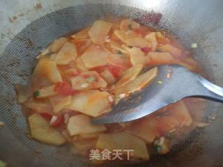 【东北】西红柿炒土豆片的做法步骤：7