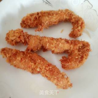 炸鸡柳的做法步骤：6