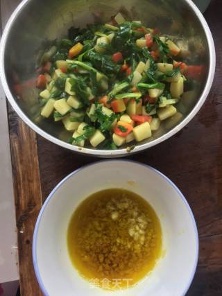 菠菜面（节后刮油解腻）的做法步骤：6